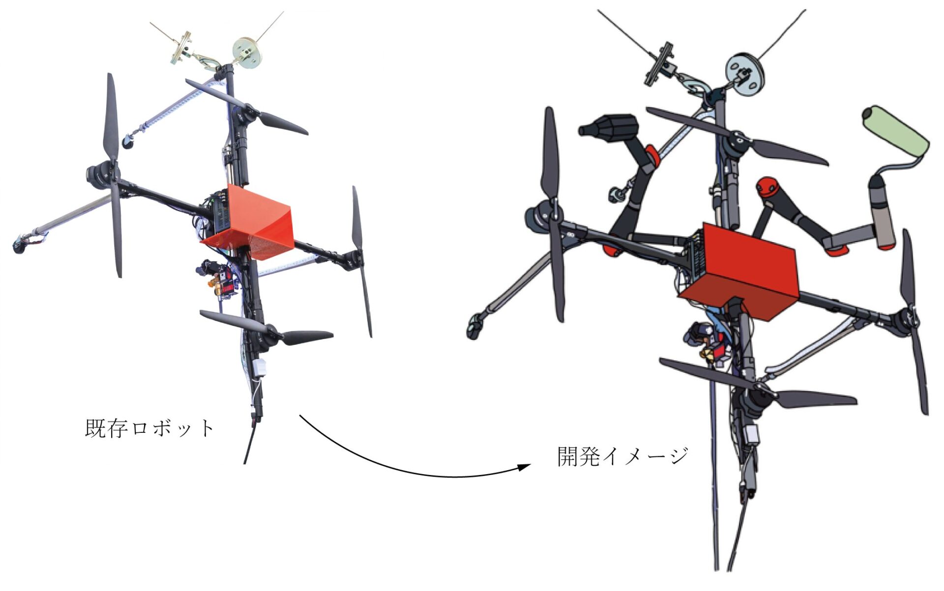セラフ榎本のロボットアーム